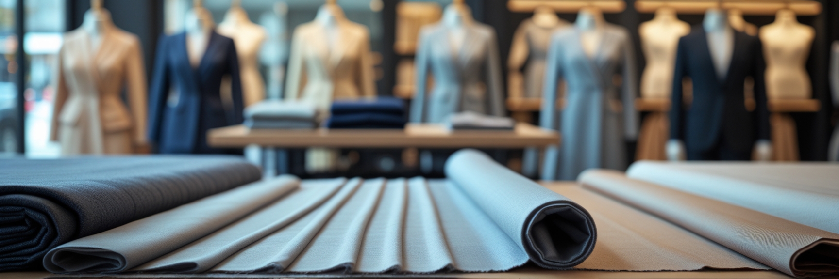 Präsentationsansicht der Firma Modestoffe Uschi