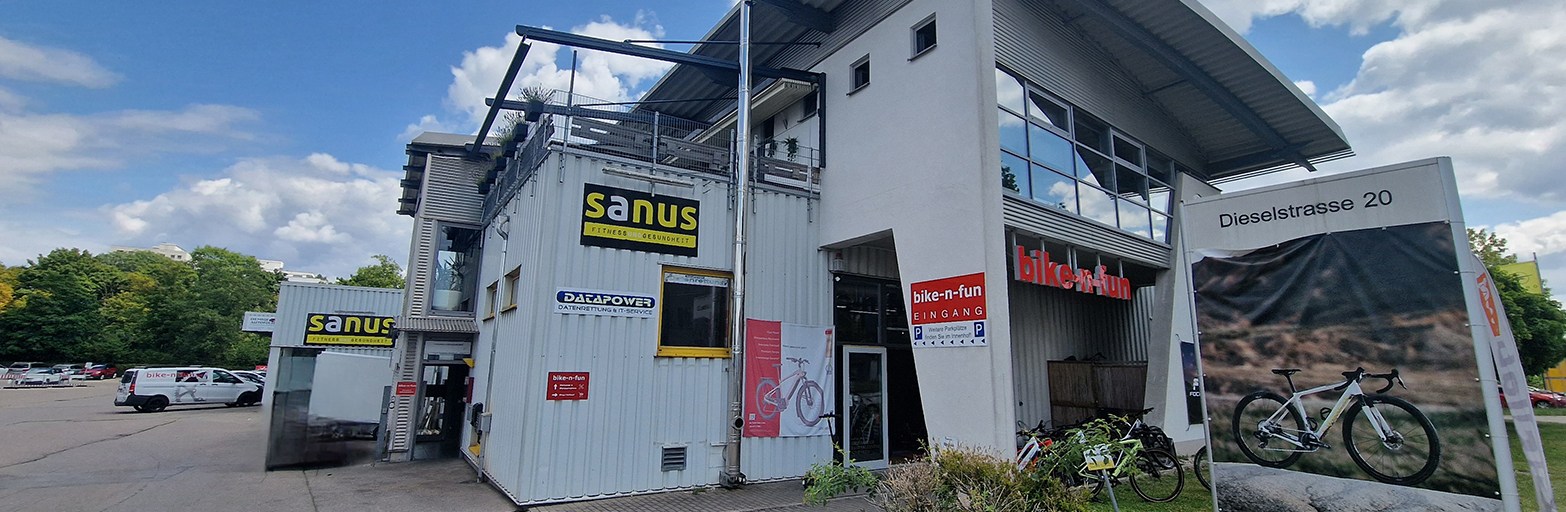 Präsentationsansicht der Firma Sanus Fitness und Gesundheit