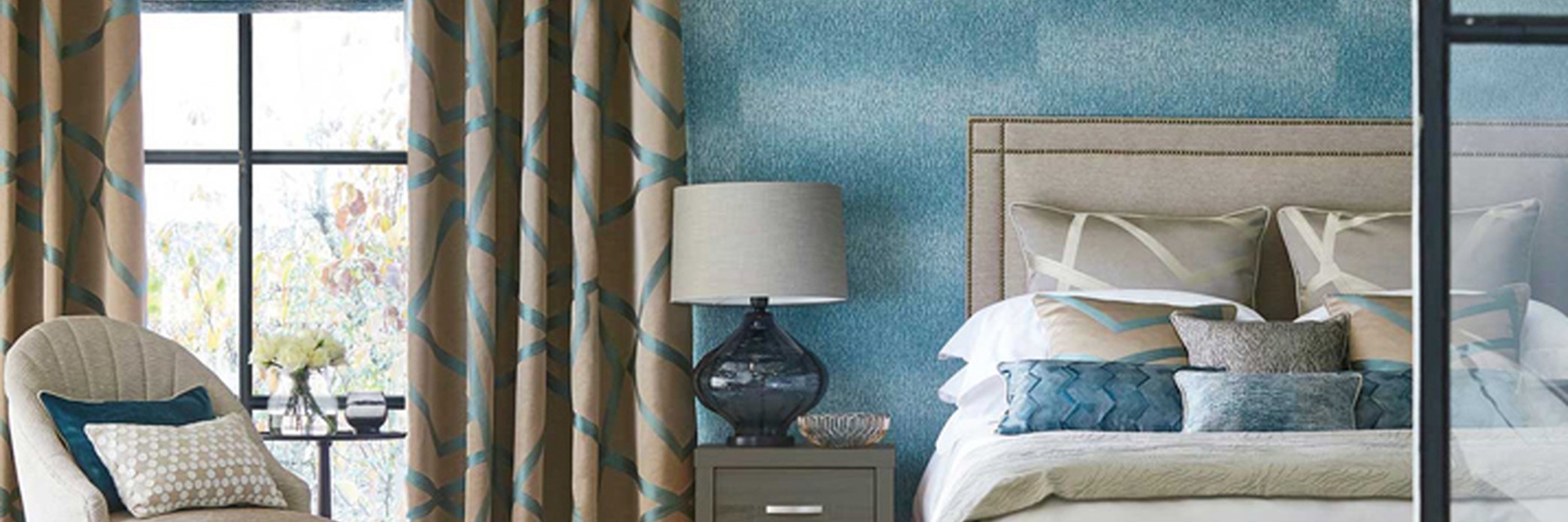 Präsentationsansicht der Firma Tessuti Möbel - Gardinen - Wohnideen