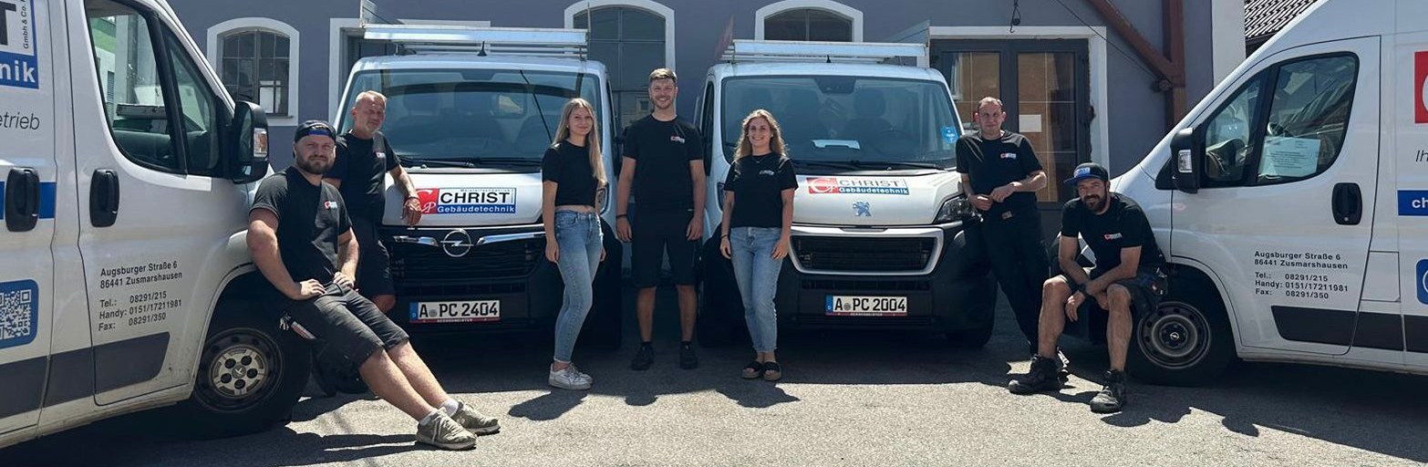 Präsentationsansicht der Firma Christ Gebäudetechnik GmbH & Co KG