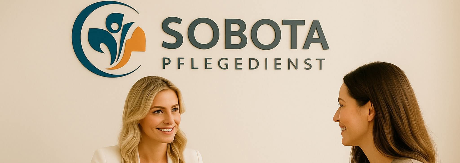 Präsentationsansicht der Firma Sobota Pflegedienst 