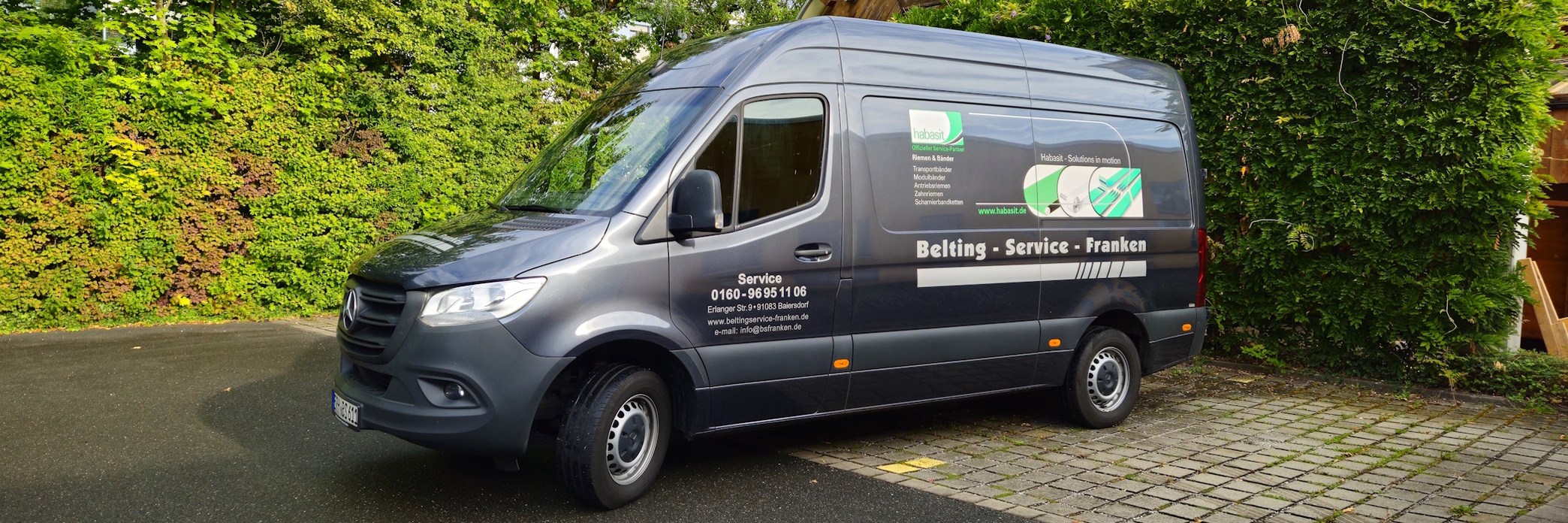 Präsentationsansicht der Firma Belting Service Franken GmbH