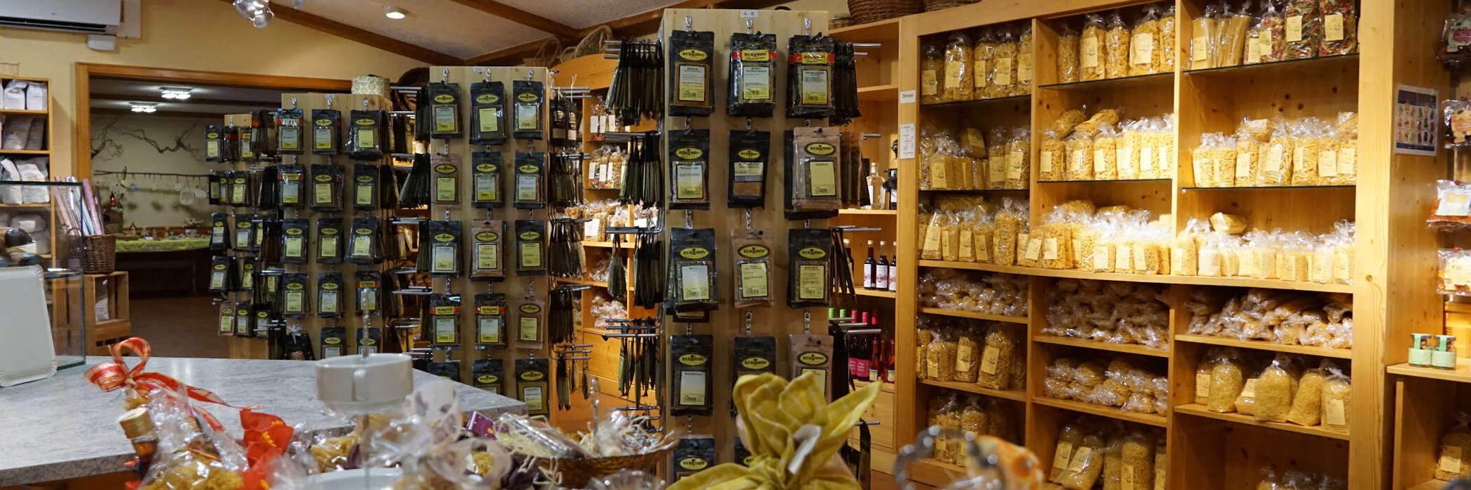 Präsentationsansicht der Firma Hofladen & Nudelproduktion 
Lärchenhof