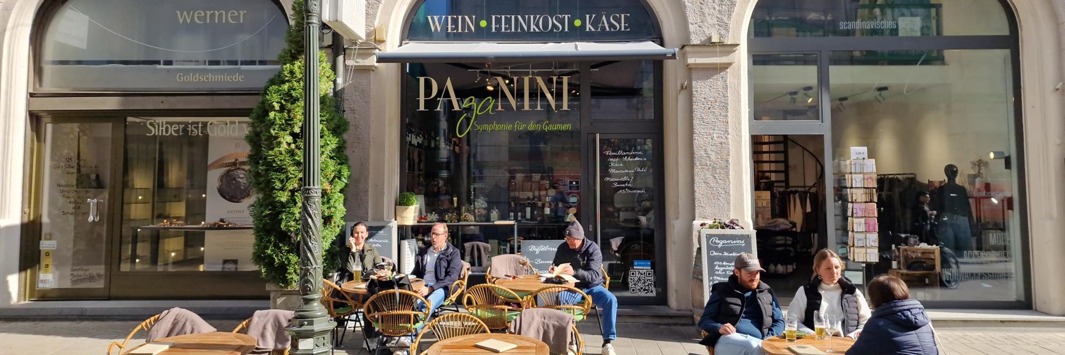 Präsentationsansicht der Firma PAgaNINI Feinkost