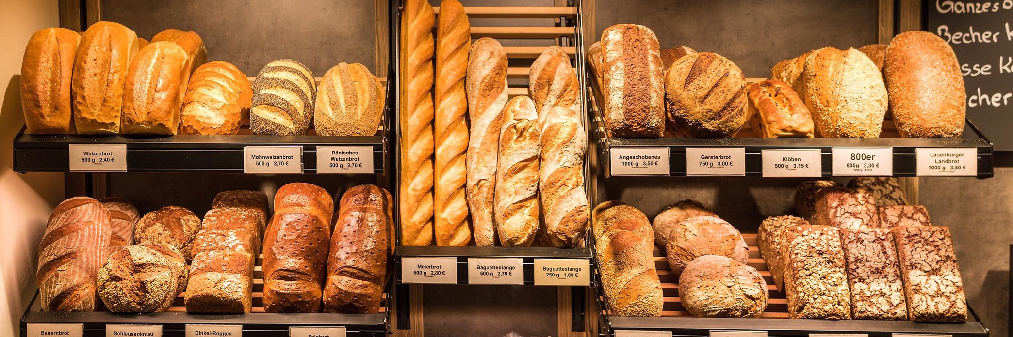 Präsentationsansicht der Firma Bäckerei Sievert