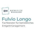 Benefitsmanager Fulvio Longo
Finanzberater für betriebliches Entgeltmanagement