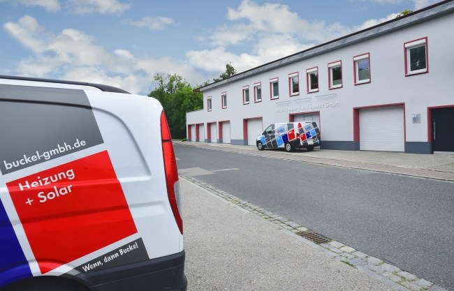 Präsentationsansicht der Firma Buckel Heizung und Sanitär GmbH