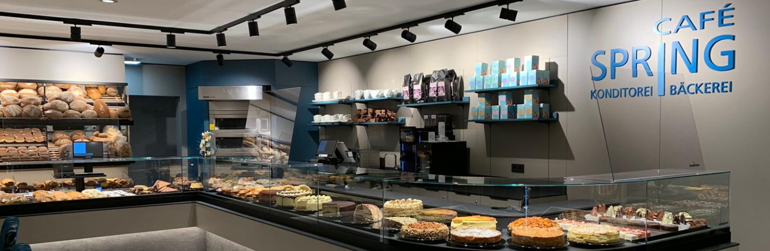 Präsentationsansicht der Firma Bäckerei Konditorei Café Spring