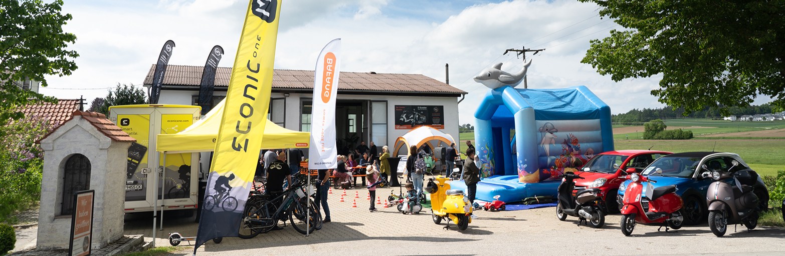 Präsentationsansicht der Firma Der Scooter Händler 