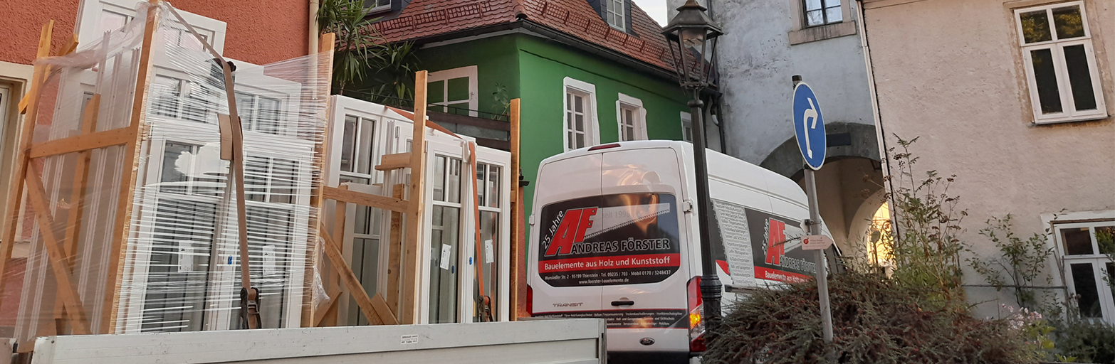 Präsentationsansicht der Firma Andreas Förster Bauelemente