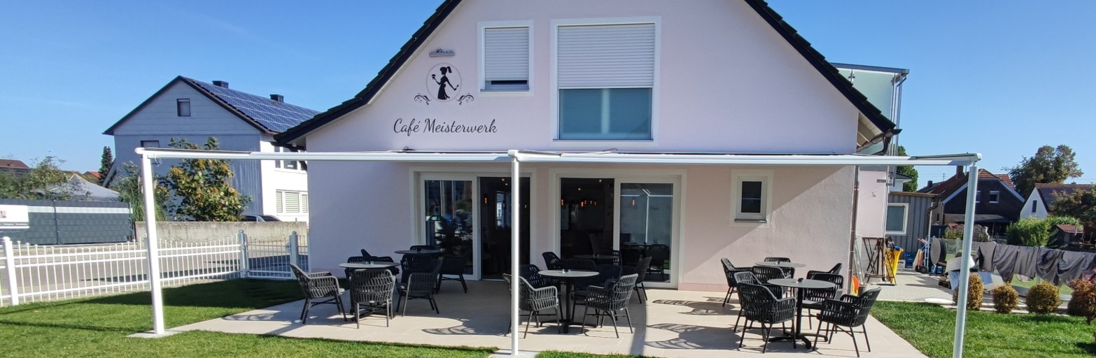 Präsentationsansicht der Firma Café Meisterwerk