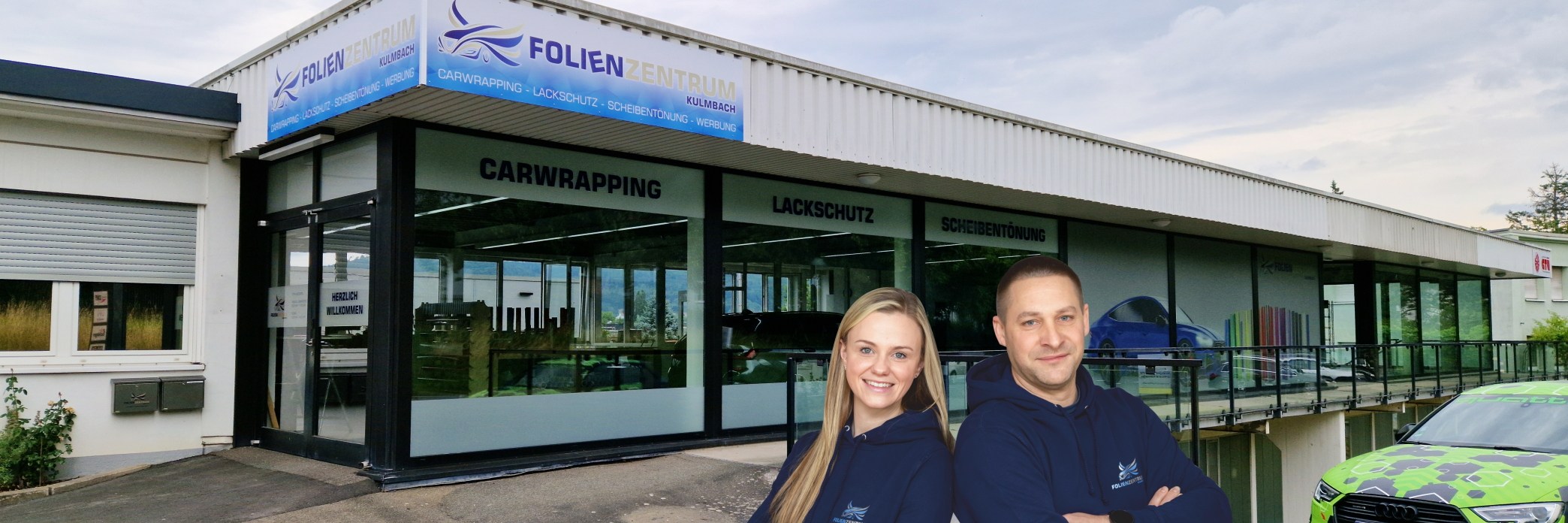 Präsentationsansicht der Firma Folienzentrum Kulmbach